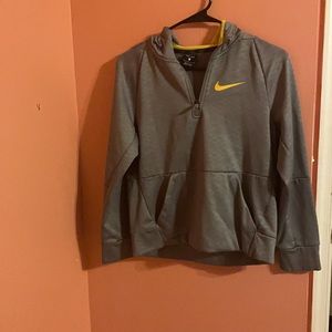 Grey/ Yellow Nike jacket